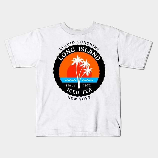 Long island iced tea - New York Kids T-Shirt by All About Nerds